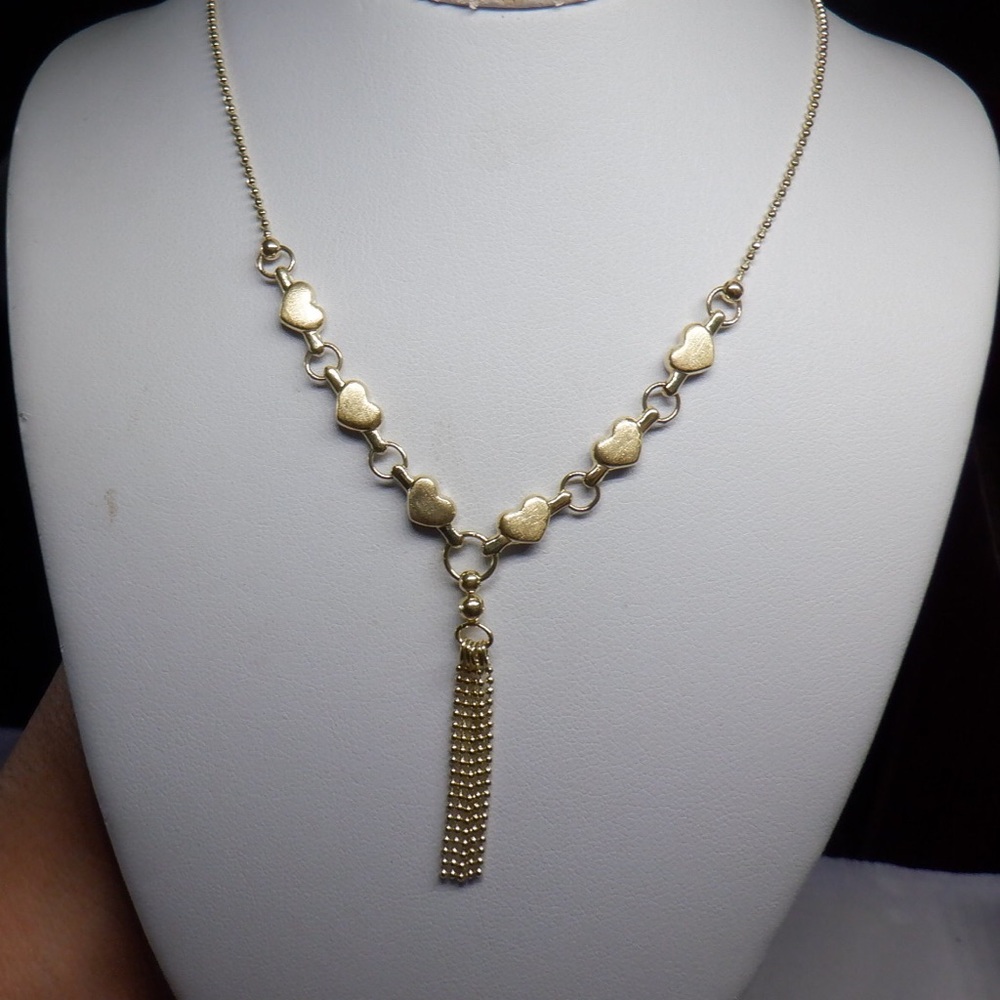 NEW 10k gold dangle pendant